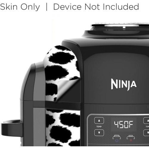  KRAFTD Wrap for Ninja Foodi 6.5 Quart QT Accessories Cover Sticker Wraps fit Ninja Foodi 6.5 Quart QT Mdl: OP302 107 Cow Print Moo Farm
