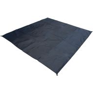 KRATARC Outdoor Beach Mat Blanket Picnic mat Water-Resistant Tarp Footprint UV Protection Lightweight for Camping Hiking Beach Backpacking (Black, 82 x 59)