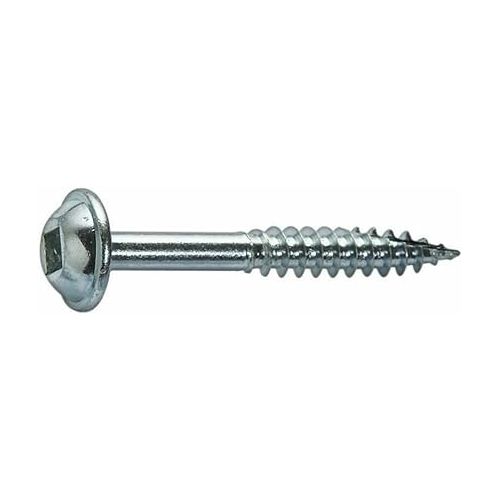  Kreg SML-F125-5000 Zinc Pocket Screws, 1 1/4 Inch, 7 Fine Thread, Maxi-Loc Head (5000 Count)