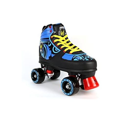  KRF Kinder Disco Ethnic Rollschuhe, Roller Figure Quad