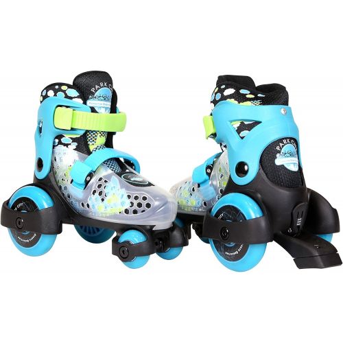  KRF The New Urban Concept des Park City Baby Quad M Verstellbare Schlittschuhe von 24Jahren, bebe-nios, blau, 3033