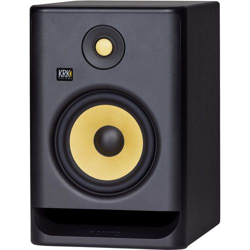  KRK G4 ROKIT 7 Active Studio Monitor Kit with Passive Monitor Controller, Cables, and Foam Speaker Pads