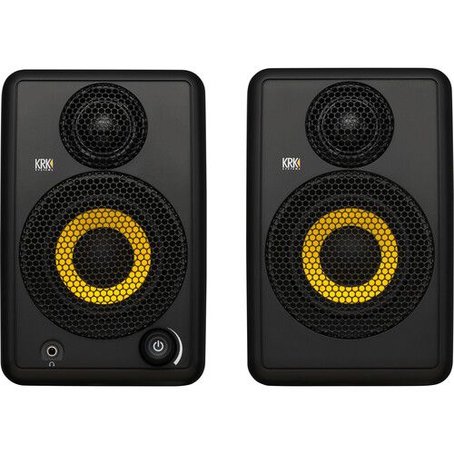  KRK GoAux 3 Portable Near-Field 2-Way Studio Monitor (Pair)