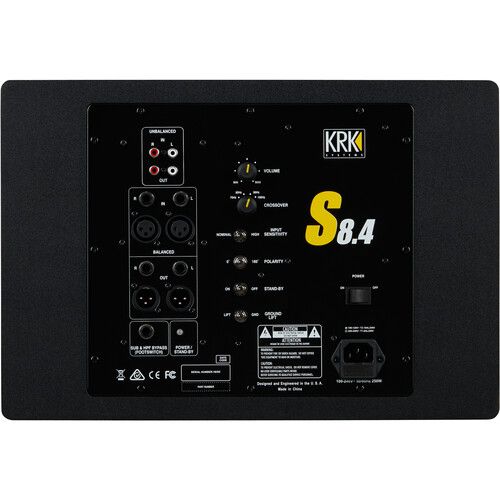 KRK S8.4 Powered Studio Subwoofer (8