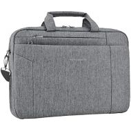 [아마존 핫딜] [아마존핫딜]KROSER Laptop Bag 15.6 Inch Briefcase Shoulder Messenger Bag Water Repellent Laptop Bag Satchel Tablet Bussiness Carrying Handbag Laptop Sleeve for Women and Men-Grey