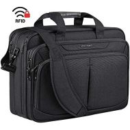 [아마존 핫딜] KROSER Laptop Bag 17.1 Upgraded Expandable Lightweight Briefcase for 17 Laptop Premium Business Work Bag Water-Repellent Messenger Bag with RFID Pockets for School/Travel/Women/Men