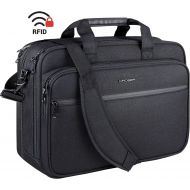 [아마존 핫딜] KROSER 18 Laptop Bag Premium Laptop Briefcase Fits Up to 17.3 Inch Laptop Expandable Water-Repellent Shoulder Messenger Bag Computer Bag with RFID Pockets for Travel/Business/Schoo