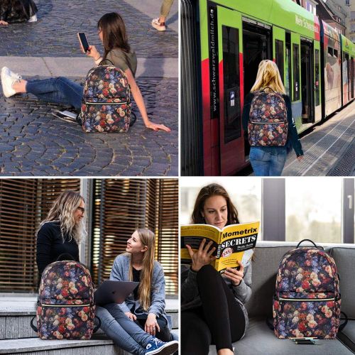  [아마존 핫딜] KROSER Laptop Backpack 15.6 Inch Stylish Travel Backpack Computer Backpack with USB Charging Port Water-Repellent College School Casual Daypack Business Work Bag for Women/Girls (R