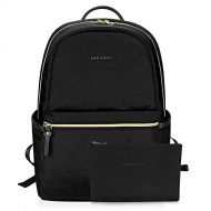 [아마존핫딜]KROSER Laptop Rucksack 15,6 Zoll Schule Computer Rucksack Wasserdichter Nylon Tagesrucksack Fashion Kosmetiktasche mit USB Ladeanschluss fuer Reisen/Hochschule/Frauen/Manner-Schwarz