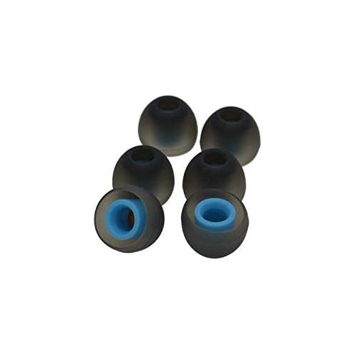  [아마존베스트]KRS STP Blue / Black x Rubber Ear Pads Replacement Size M for Almost All In-Ear Headsets, Headphones e.g. LG, Samsung, BlackBerry, Nokia, Sony Ericsson, Motorola etc. (Blue)