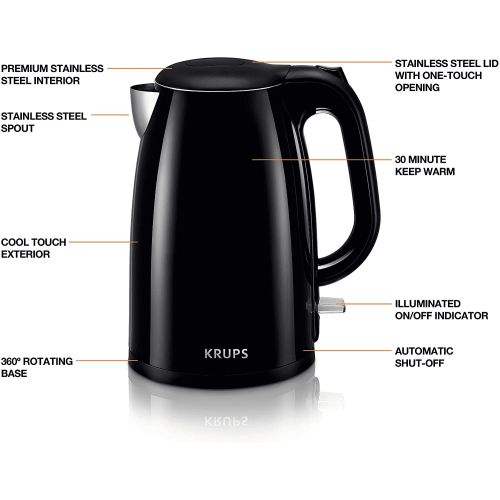  Krups Cool Touch kettle BW26 with heat protection