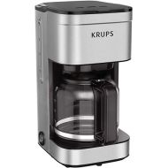 KRUPS Simply Brew: Stainless Steel 10 Cup Coffee Maker, Dishwasher Safe Coffee Pot with Cold Brew, Pause & Brew, and Keep Warm Functions, Drip Coffee Maker