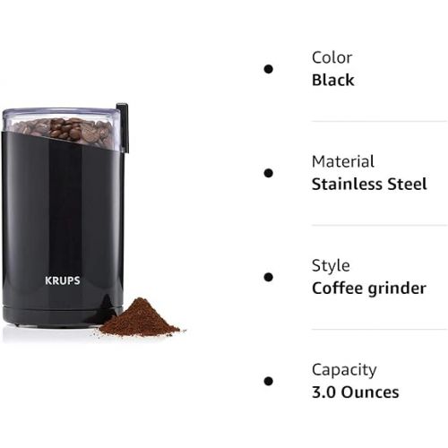  KrupsKRUPS F203 Grinder1500813248 Coffee Grinder with Blade Grinder