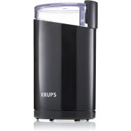 Krups One-Touch Coffee and Spice Grinder 3 Ounce Bean Hopper Easy to Use, One Touch Operation 200 Watts Coffee, Spices, Dry Herbs, Nuts, 12 Cup Black