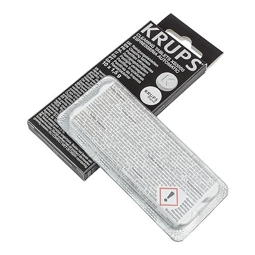  KRUPS XS3000 Cleaning Tablets for KRUPS Fully Automatic Machines (2 Pack)