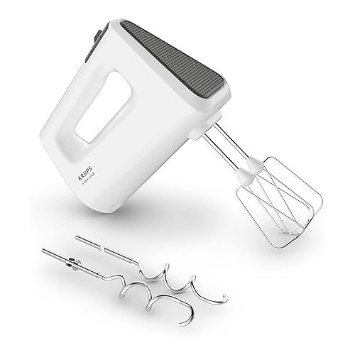  Krups XF904D turbo stainless steel whisks.