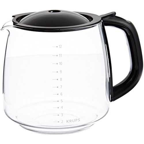  KRUPS F15B0G Coffee Carafe for Any KRUPS FME Series, 12-Cup, Black