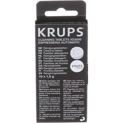  KRUPS XS3000 Cleaning Tablets for KRUPS Fully Automatic Machines For Fully Automatic Machines EA82 And EA9000