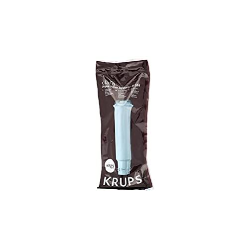  KRUPS F088 Water Filtration Cartridge for KRUPS Precise Tamp Espresso Machines and KRUPS Fully Automatic Machines for XP5220, XP5240 XP5280 XP5620 EA82 And EA9000 , White