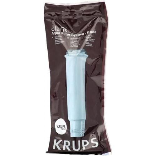  KRUPS F088 Water Filtration Cartridge for KRUPS Precise Tamp Espresso Machines and KRUPS Fully Automatic Machines for XP5220, XP5240 XP5280 XP5620 EA82 And EA9000 , White