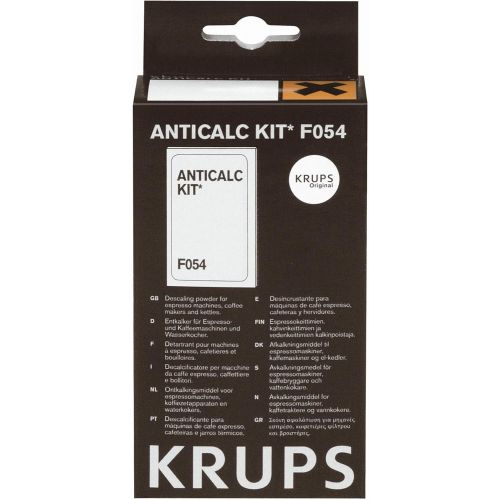  KRUPS F054 Descaling Powder for Kettles Coffee and Espresso Makers Fully Auto Machines EA8442 And EA8250