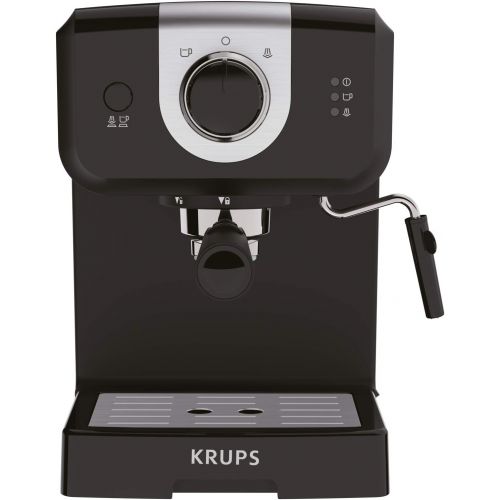  KRUPS XP3208 15-BAR Pump Espresso and Cappuccino Coffee Maker, 1.5-Liter, Black