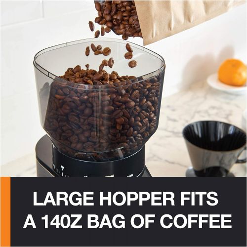  KRUPS GX420851 offee Grinder with Scale, 39 Grind Settings, Large 14 oz Capacity, intuitive Interface, Black