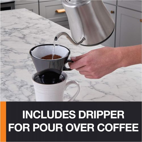  KRUPS GX420851 offee Grinder with Scale, 39 Grind Settings, Large 14 oz Capacity, intuitive Interface, Black