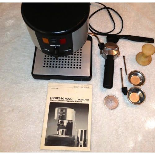  Krups Espresso Novo: Espresso/ Cappuccino Maker