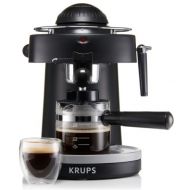 KRUPS XP100050 Steam Espresso Machine with Frothing Nozzle for Cappuccino, Black