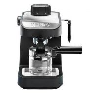 KRUPS XP1020 Steam Espresso Machine with Glass Carafe, 4-Cup, Black: Kitchen & Dining