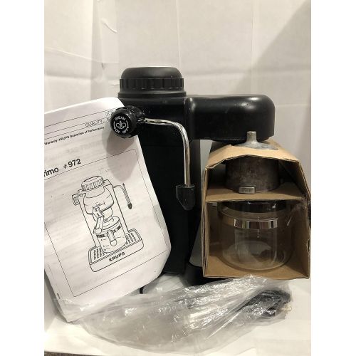  [아마존베스트]Krups Model 963 Black Espresso / Cappuccino Maker 4 CUP Steam