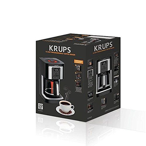  KRUPS 14-cup programmable coffee maker EC3240