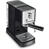 KRUPS XP344C51 Calvi Steam And Pump Professional Compact Espresso Machine Coffee Maker, 1-Liter, Black