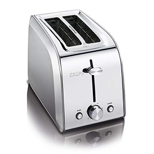  KRUPS T-Fal Stainless Steel 2 Slice Toaster KH250D51