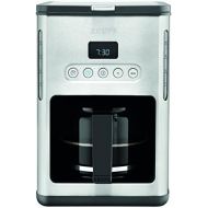 KRUPS KM442D Control Line Programmable Coffee Maker Machine with Stainless Steel Finish, 10-Cup, Silver