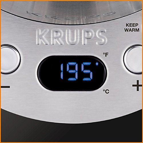  KRUPS Krups BW760D51 Gooseneck Electric Kettle, 1.2 L Capacity, Stainless Steel