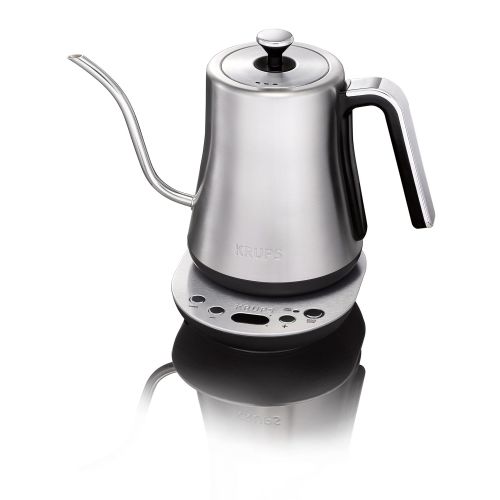  KRUPS Krups BW760D51 Gooseneck Electric Kettle, 1.2 L Capacity, Stainless Steel