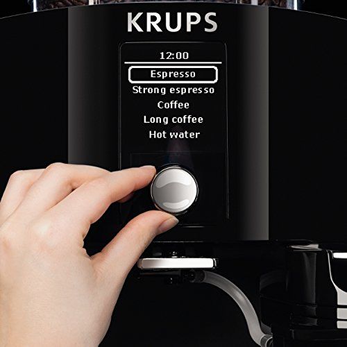  KRUPS EA8298 Cappuccino Bar, Fully Automatic, 57-Ounce, Black