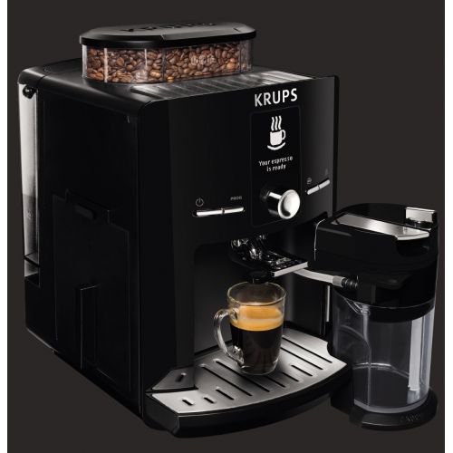  KRUPS EA8298 Cappuccino Bar, Fully Automatic, 57-Ounce, Black