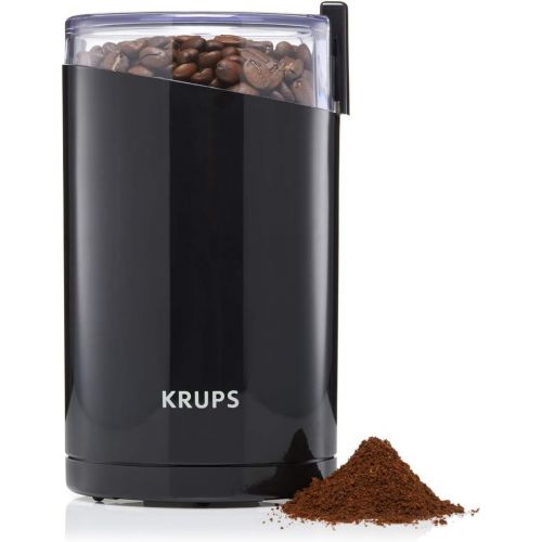  KRUPS Electric Spice and Coffee Grinder with Stainless Steel Blades, Blac