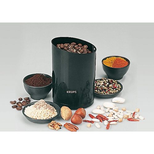  KRUPS Electric Spice and Coffee Grinder with Stainless Steel Blades, Blac