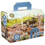 KSM Toys Matador Classic 2 - 318 Piece 3-D Wooden Construction Set for Builders Ages 5 to 12 (Made in Austria)