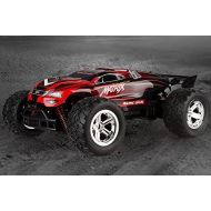 KST 1/12 2.4Ghz Radio Control High Speed 4WD Shaft Drive Truck Four-Wheel Drive Car Toy Radio Controlled rc Chargeable Off-Road Rock Crawler (Red)