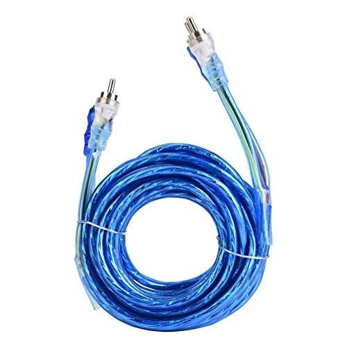  [아마존베스트]-Service-Informationen KSTE 4 Guage 2800W Car Audio Subwoofer Amplifier Speaker Installation Wire Cable Kit Fuse Suit