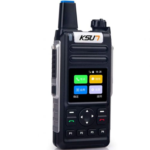  KSUN Strong Light Flashlight Mobile Phone Radio WCDMA Dual Band UHF VHF Radio Two Way Radio Android System Walkie Talkie KSXQ6-ZY