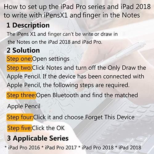  [아마존베스트]Stylus Pen for Apple iPad, KSW KINGDO iPens Capacitive Rechargeable Pen 2mm Replaceable Fine Point Rubber Tips for All Apple iPad/iPhone/iPad Pro/iPhone X with 4 Replaceable Fine P