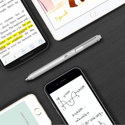  [아마존베스트]Stylus Pen for Apple iPad, KSW KINGDO iPens Capacitive Rechargeable Pen 2mm Replaceable Fine Point Rubber Tips for All Apple iPad/iPhone/iPad Pro/iPhone X with 4 Replaceable Fine P