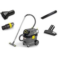 KSW-Karcher KAERCHER Nass- und Trockensauger NT 30/1 Tact Te L 1.148-211.0 inkl. Werkzeugmuffe & SET007 bestehend aus extra langer Fugenduese, Saugpinsel & Polsterduese