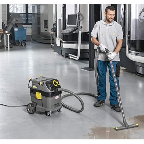  KSW-Karcher KAERCHER Nass- und Trockensauger NT 30/1 Tact Te L 1.148-211.0 inkl. Werkzeugmuffe & SET007 bestehend aus extra langer Fugenduese, Saugpinsel & Polsterduese